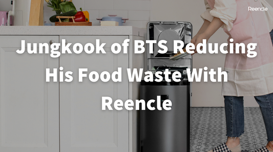 Jungkook of BTS Reducing His Food Waste With Reencle